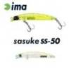 Vobler IMA SASUKE SS-50, 5cm, 1.7g, 010 Lime Red Pepper