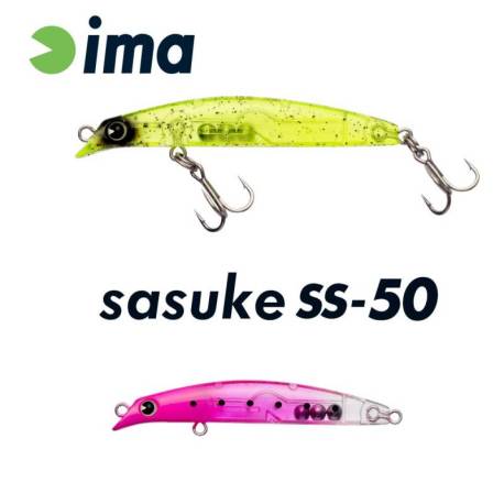 Vobler IMA SASUKE SS-50, 5cm, 1.7g, 011 Pink Shirasu