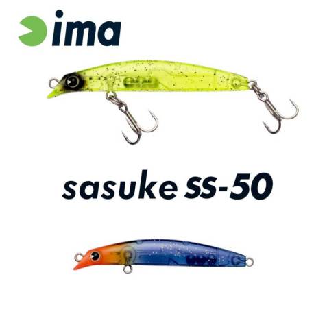 Vobler IMA SASUKE SS-50, 5cm, 1.7g, 012 Orange Head Cola