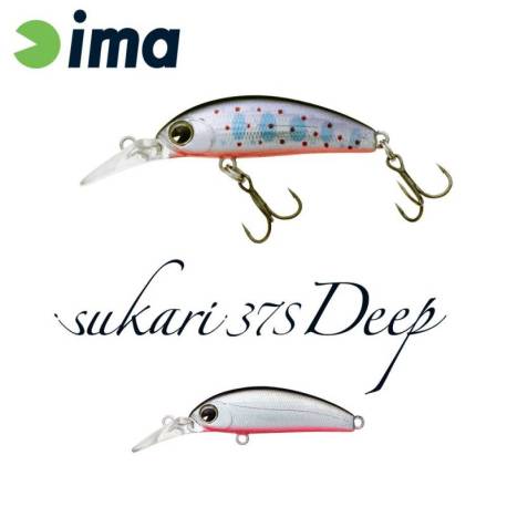 Vobler IMA Sukari 37S Deep 3.7cm, 3g, 006 Silver Black