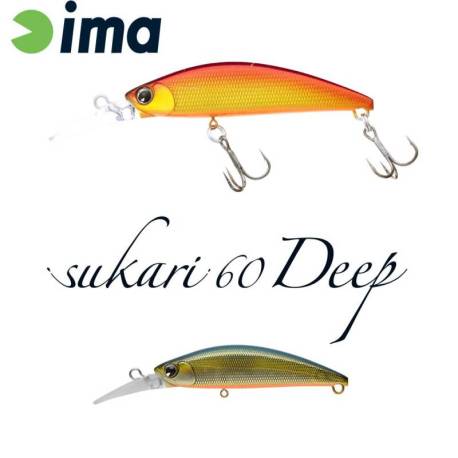 Vobler IMA Sukari 60 Deep 6cm, 8g, culoare 011 Classic