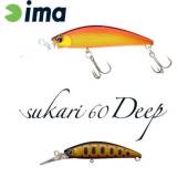 Vobler IMA Sukari 60 Deep 6cm, 8g, culoare 019 Smoked Gold Blackberry