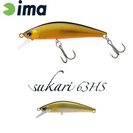 Vobler IMA Sukari 63HS 6.3cm, 8g, 010 Orange Belly Ayu