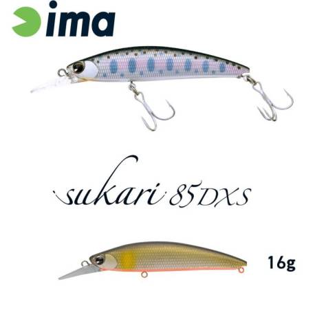 Vobler IMA Sukari 85DXS 8.3cm, 16g, culoare 010 Orange Belly Ayu