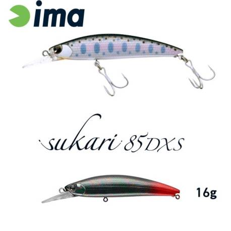 Vobler IMA Sukari 85DXS 8.3cm, 16g, culoare 014 Titanium Black 2