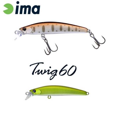 Vobler IMA Twig 60S 6cm, 6.5g, 003 Olive