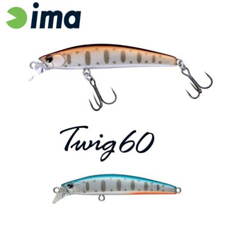 Vobler IMA Twig 60S 6cm, 6.5g, 013 Blue Back Yamame