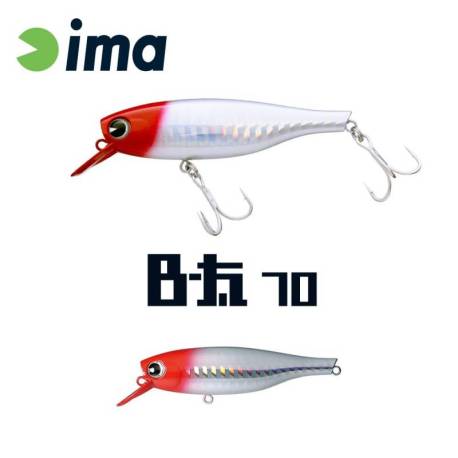 Vobler IMA B-Fat 70S 7cm, 8g, 201 Red Head