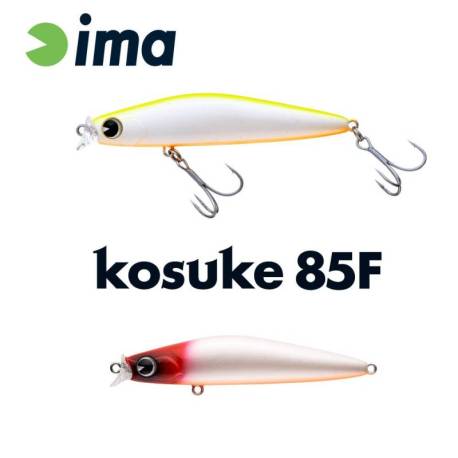 Vobler IMA Kosuke 85F 8.5cm, 11.5g, culoare Red Head Pearl OB