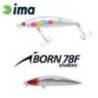 Vobler IMA iBorn 78F Shallow 7.8cm, 8.5g, culoare 001 Red Head