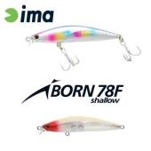 Vobler IMA iBorn 78F Shallow 7.8cm, 8.5g, culoare 015 Classical Red Head