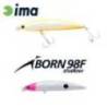 Vobler IMA iBorn 98F Shallow 9.8cm, 13g, culoare 020 PH Pearl Dot