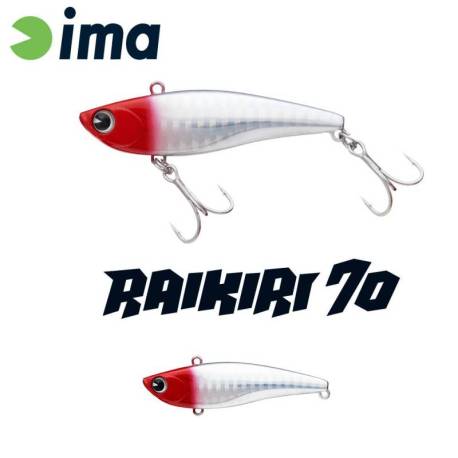 Vobler IMA Raikiri Vibration 70 7cm, 15g, 001 Red Head