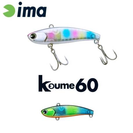 Vobler IMA KOUME VIBRATION 60 6cm, 11g, 121 Kingfisher