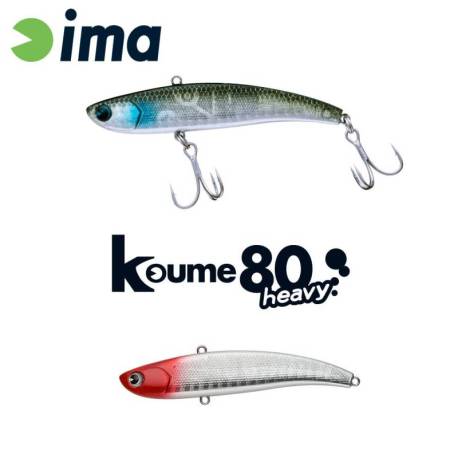 Vobler IMA Koume Vibration 80 Heavy 8cm, 20g, 101 Red Head