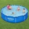 Piscina supraterana BESTWAY Pro Steel, Albastru, 305x76cm, filtru inclus