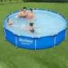 Piscina cu cadru metalic BESTWAY 366x76cm, sistem de filtrare inclus