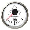 Indicator unghi carma OSCULATI 0-190 ohmi, white/glossy