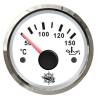 Indicator de temperatura a uleiului OSCULATI 50/150° white/glossy