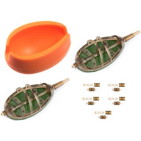 Set method feeder JAXON E2 cu matrita si conectori 30g