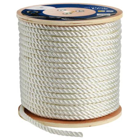 Parama andocare OSCULATI 3-strand line white 6mm, 200m