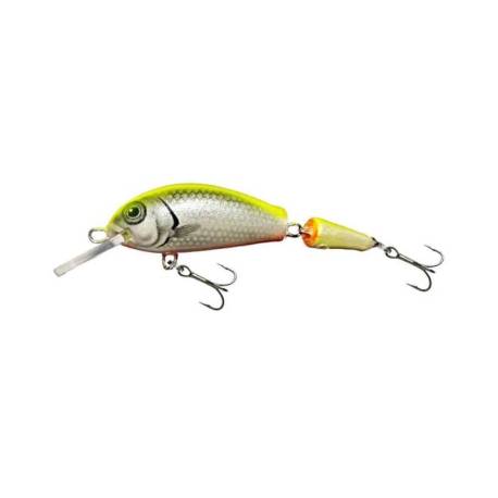 Vobler VIDRA LURES Agility Jointed 6cm, 7g, culoare SFC Silver Fluo-Chartreuse