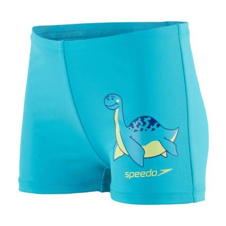 Silp baie baieti SPEEDO Placement albastru galben, copii 5 ani