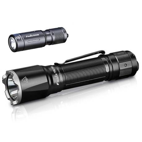 Set lanternă tactică FENIX TK16 V2.0 & E02R lanternă EDC E02R