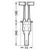 Comenzi directie ULTRAFLEX B59DX pentru motoare inboard, montare laterala dreapta