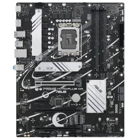 Placa de baza ASUS PRIME H770-PLUS D4LGA1700, H770, USB 3.2 GEN 2 AURA MB