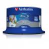 BD-R SL Datalife VERBATIM 6x 25GB, 1.3, 50 bucWide Inkjet Printable