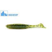 Grub HIDEUP Stagger Original 2.5" 6.6cm, culoare 128 Green Light Gill, 7buc/plic