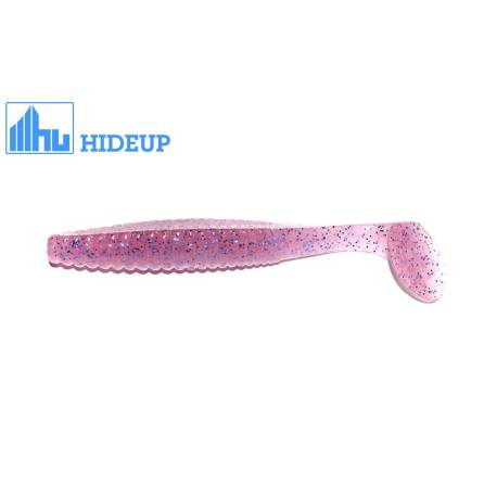 Grub HIDEUP Stagger Original 3.5" 9cm, culoare 144 Light Pink Blue Flake, 8buc/plic