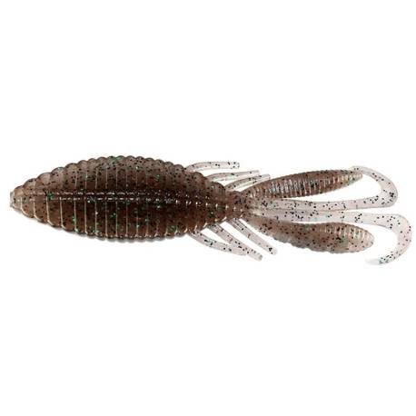 Naluca soft HIDEUP Stagger Wide Hog 3.3" 8.4cm, culoare 143 Taranambai Dark Shrimp