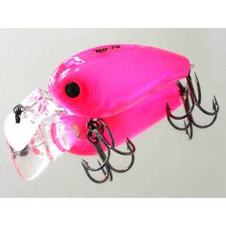 Vobler HIDEUP HU-70 F 6cm, 8.6g, culoare 04 Hot Pink