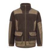 Jacheta BLASER Sherpa Fleece Dark Brown marimea XXXL