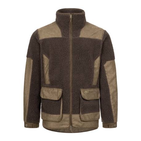 Jacheta BLASER Sherpa Fleece Dark Brown marimea XXXL