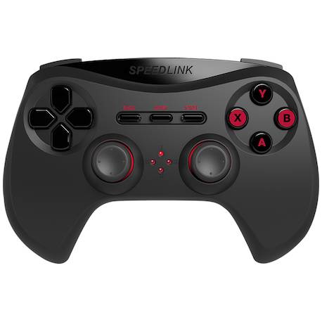 GAMEPAD WIRELESS SPEEDLINK STRIKE NX PC, NEGRU