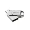 USB Flash Drive MyDual, USB 2/USB C, 32GB, Silver