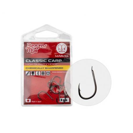 Carlige BENZAR Classic Carp, Nr.10, 10buc/plic