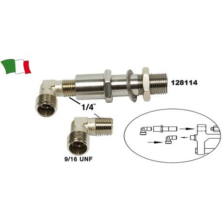 Kit montare la 90° pentru furtunuri Mancini/Ultraflex