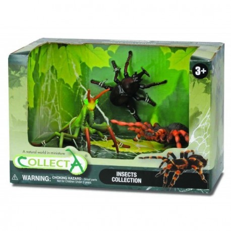 Set 3 figurine insecte Collecta