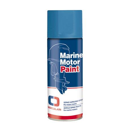 Vopsea acrilica spray pentru motoare Tohatsu, albastru cobalt, 400ml