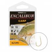 Carlige EXCALIBUR Carp Classic Gold Nr.12, 10buc/plic