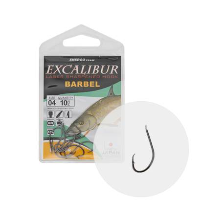 Carlige EXCALIBUR Barbel Feeder NS Nr.6, 10buc/plic