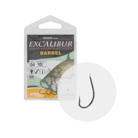 Carlige EXCALIBUR Barbel Special Nr.12, 10buc/plic