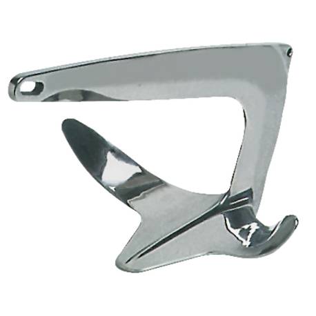 Trefoil anchor AISI 316 30 kg