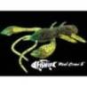 Rac FISHUP Real Craw 3.8cm, culoare 055 Chartreuse Black, 10buc/plic