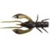 Rac FISHUP Real Craw 3.8cm, culoare 050 Green Pumpkin Brown Red and Purple, 10buc/plic