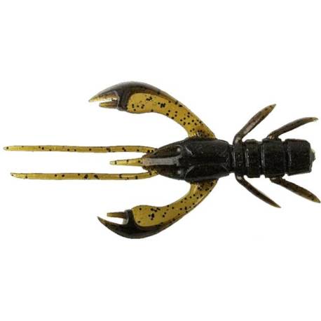 Rac FISHUP Real Craw 3.8cm, culoare 043 Watermelon Brown and Black, 10buc/plic